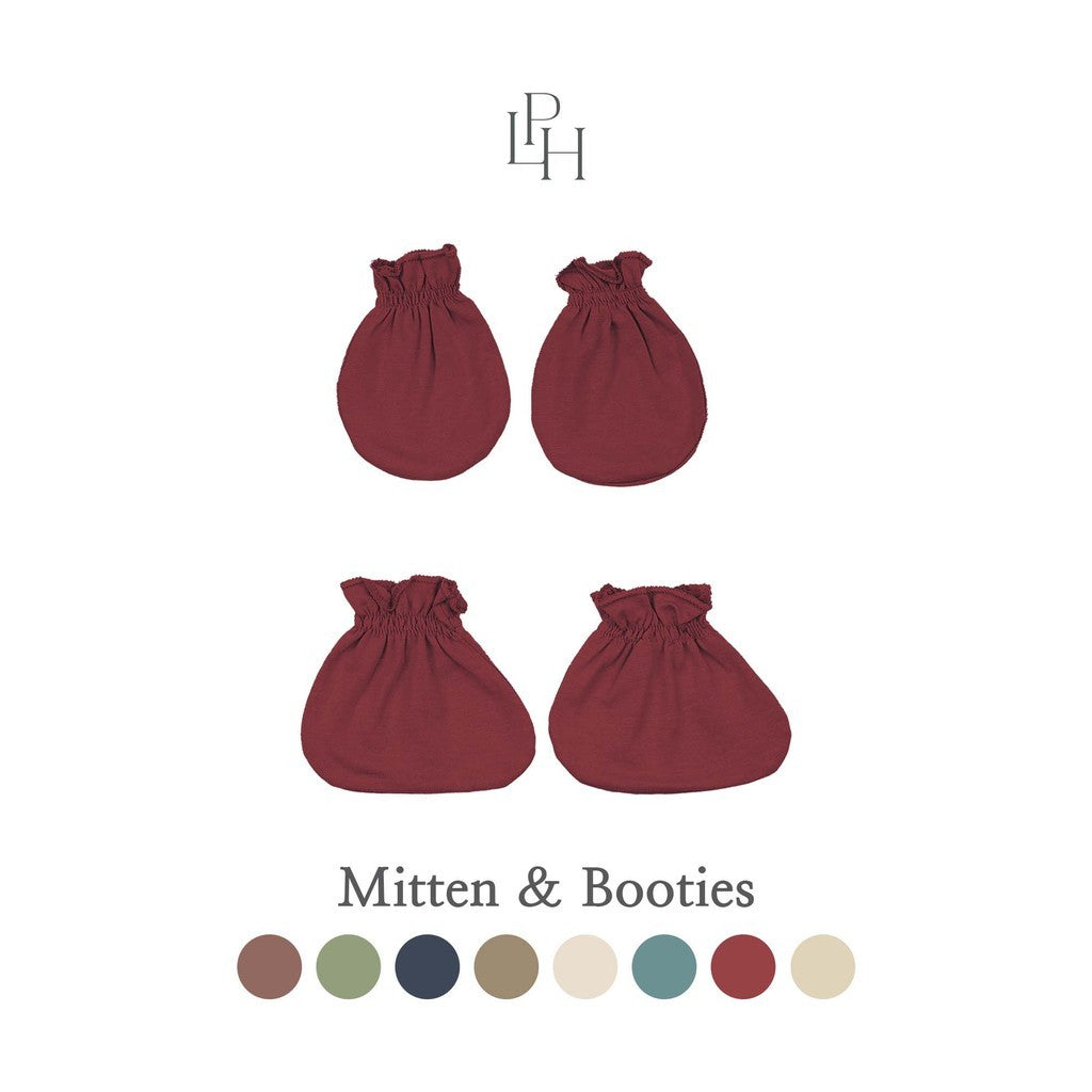 Little Palmerhaus - Cotton Mitten & Booties (Sarung Tangan dan Sarung Kaki Bayi)