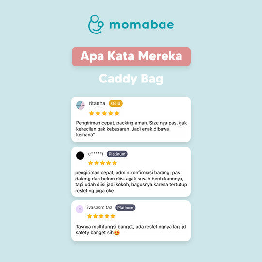 MOMABAE – Multipurpose Caddy Bag / Tas Bayi Multifungsi / Tas Perlengkapan Bayi
