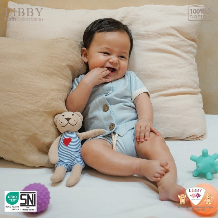 LIBBY Earth Stelan Rocco Set Pendek Celana Pendek Seri 2 (1stel/pack)