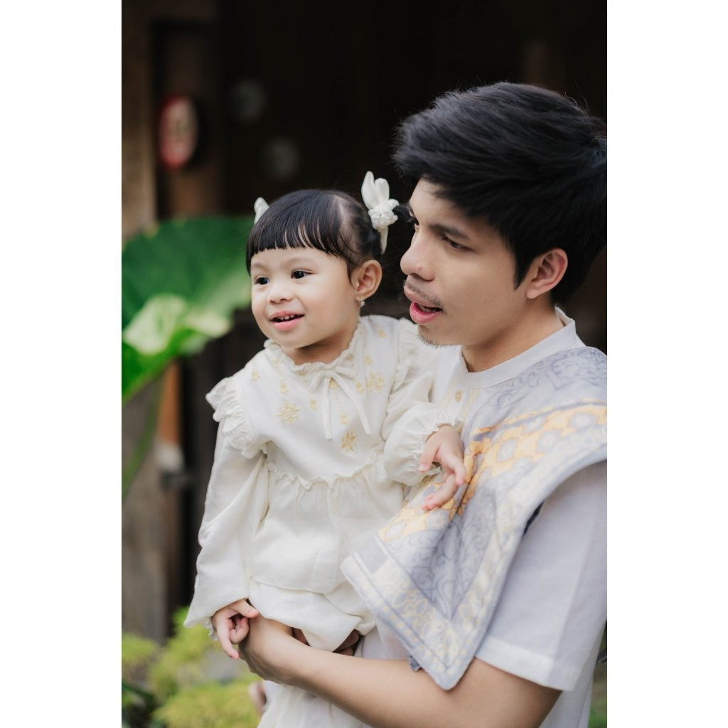 BOHOPANNA - RAYA COLLECTION - ZAHRA DRESS - Dress Muslim Anak - Baju Muslim Anak Perempuan - Dress Anak Perempuan