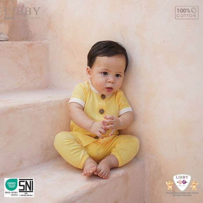LIBBY Earth Stelan Rocco Set Pendek Celana Pendek Seri 2 (1stel/pack)