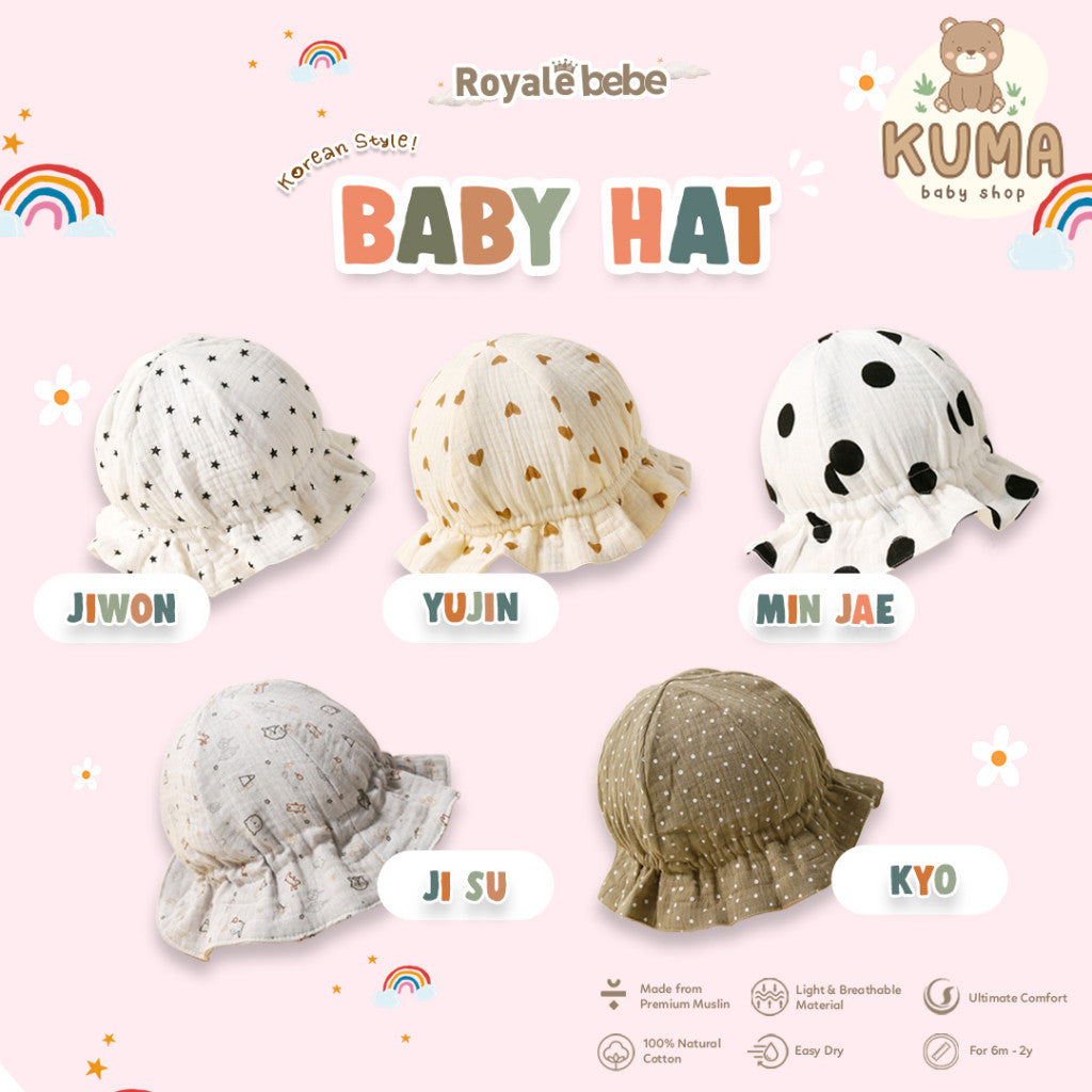 Royale Bebe - Topi Anak (Baby Hat)