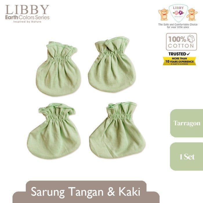LIBBY Sarung Tangan & Kaki Karet Libby Earth Comfy Set 3 (1pcs/set)