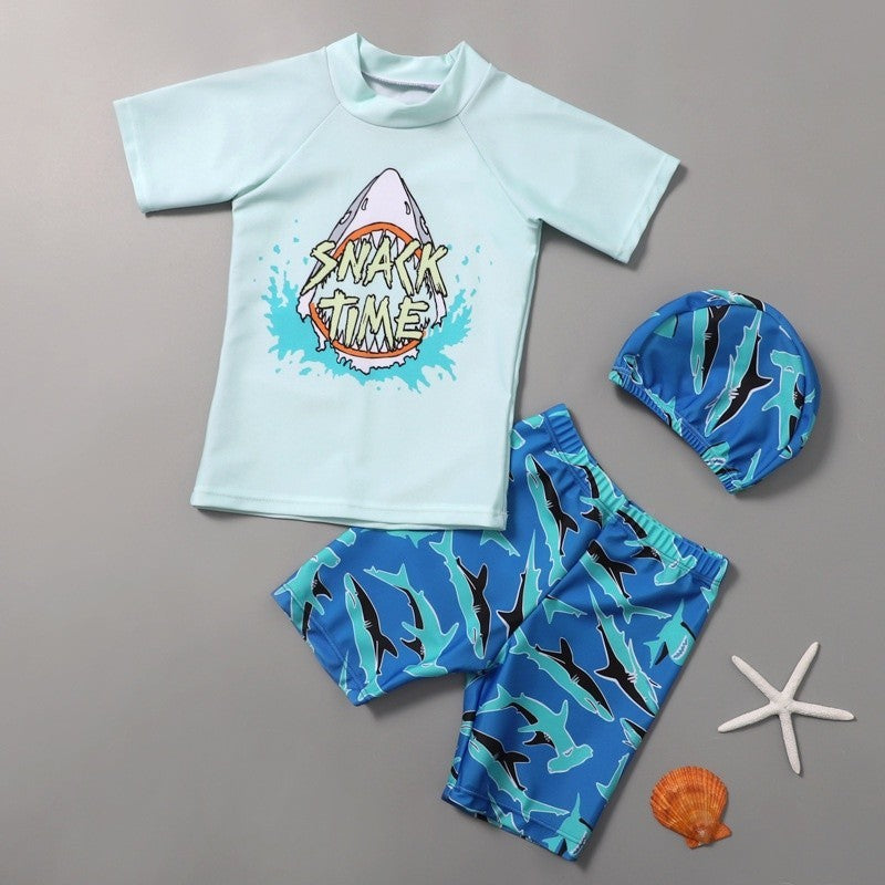 Baju Celana Renang Anak Hello Sun Swim Wear Snack Time