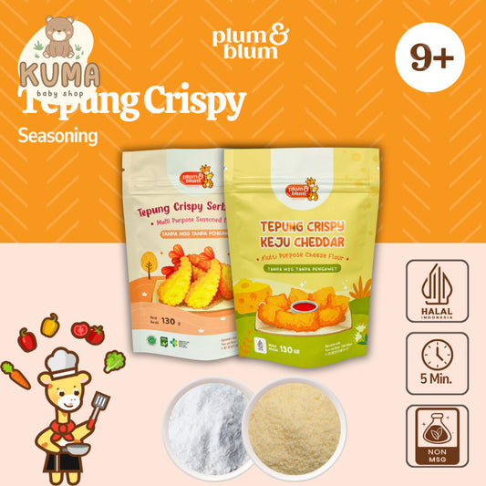 Plum & Blum - Tepung Crispy Serbaguna / Tepung Bumbu Serbaguna -150 gr