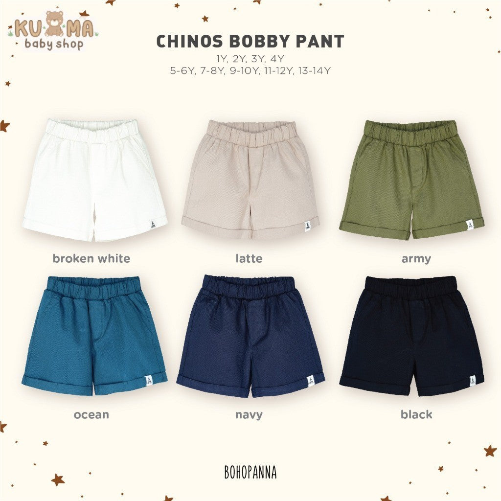BOHOPANNA - CHINOS BOBBY PANT - Celana Anak Laki-Laki - Celana Chinos Anak 225