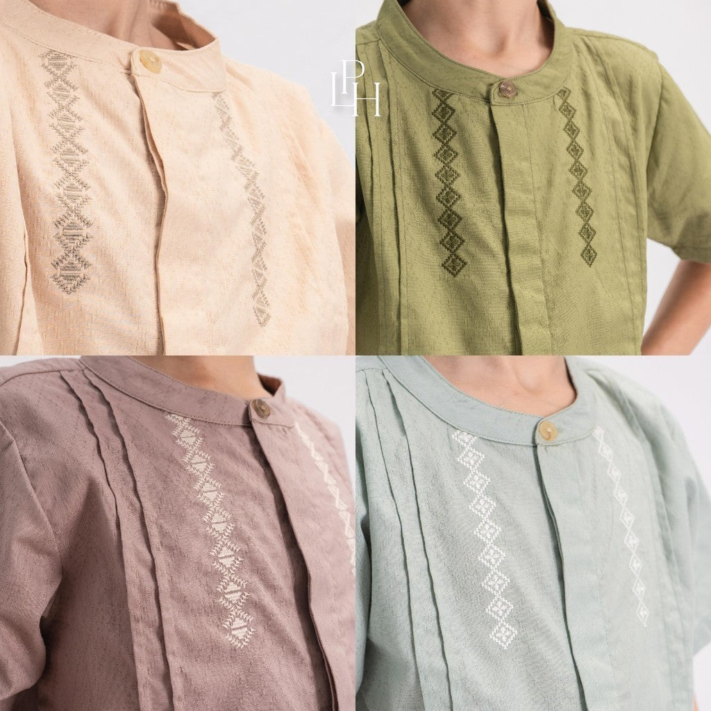 Little Palmerhaus - Baju Lebaran 2025 - Ezra Koko Attire Set (Setelan Baju Koko Anak Usia 1-6 Tahun)