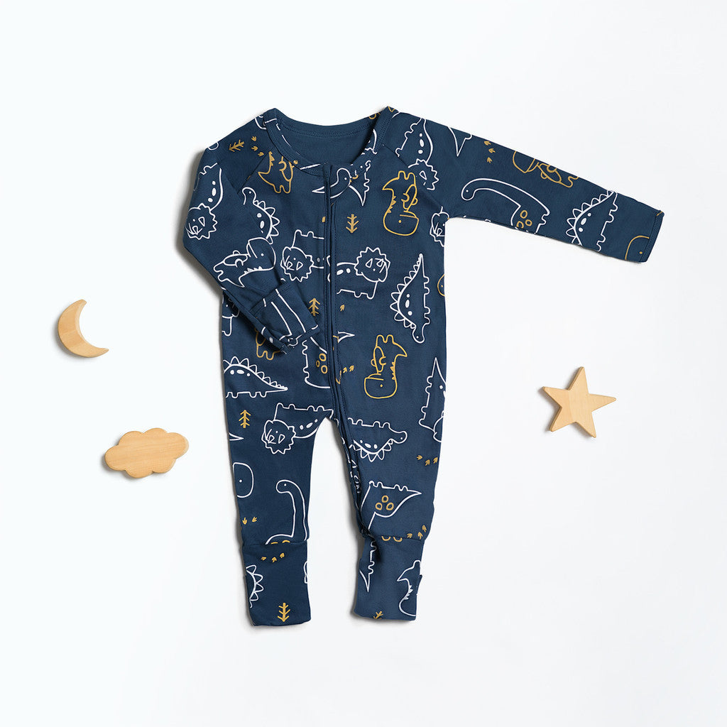 Nice Kids - Colorful Printed Sleepsuit Baby New Born (Tersedia 0-2 Tahun)