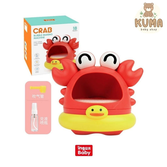 Ingbaby Crab Bubble Splash Water Bath Toys Mainan Mandi Anak Sabun