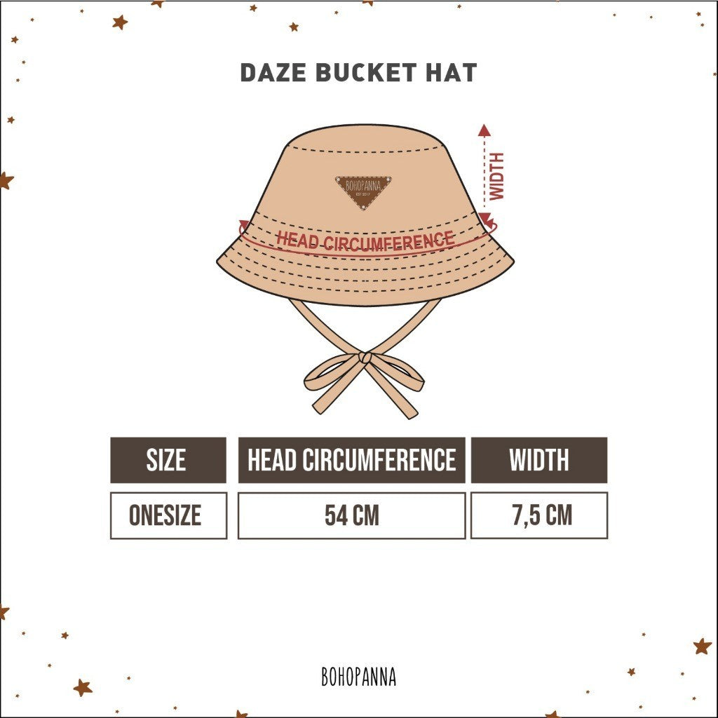 BOHOPANNA - DAZE BUCKET - Topi Anak