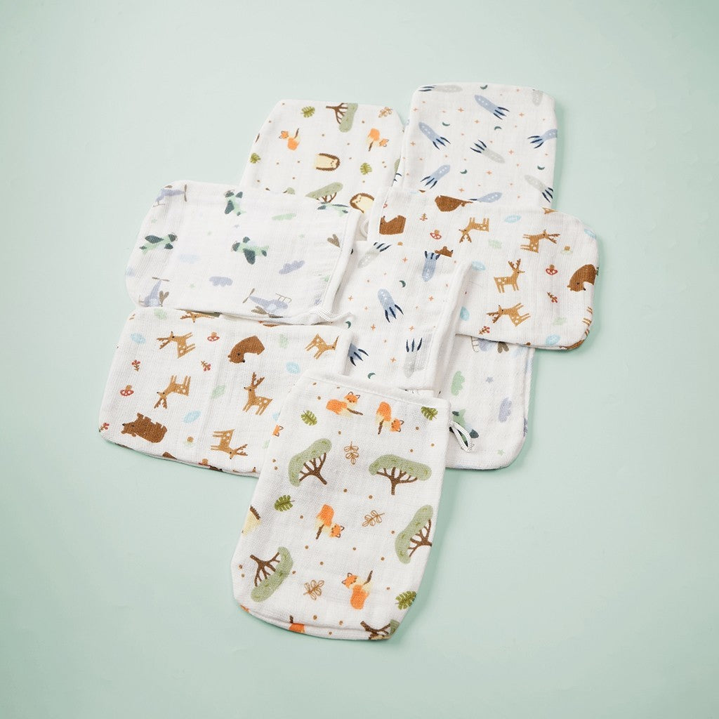 Little Palmerhaus - Washglove 2.0 Set of 2 (Waslap Bayi Isi 2)