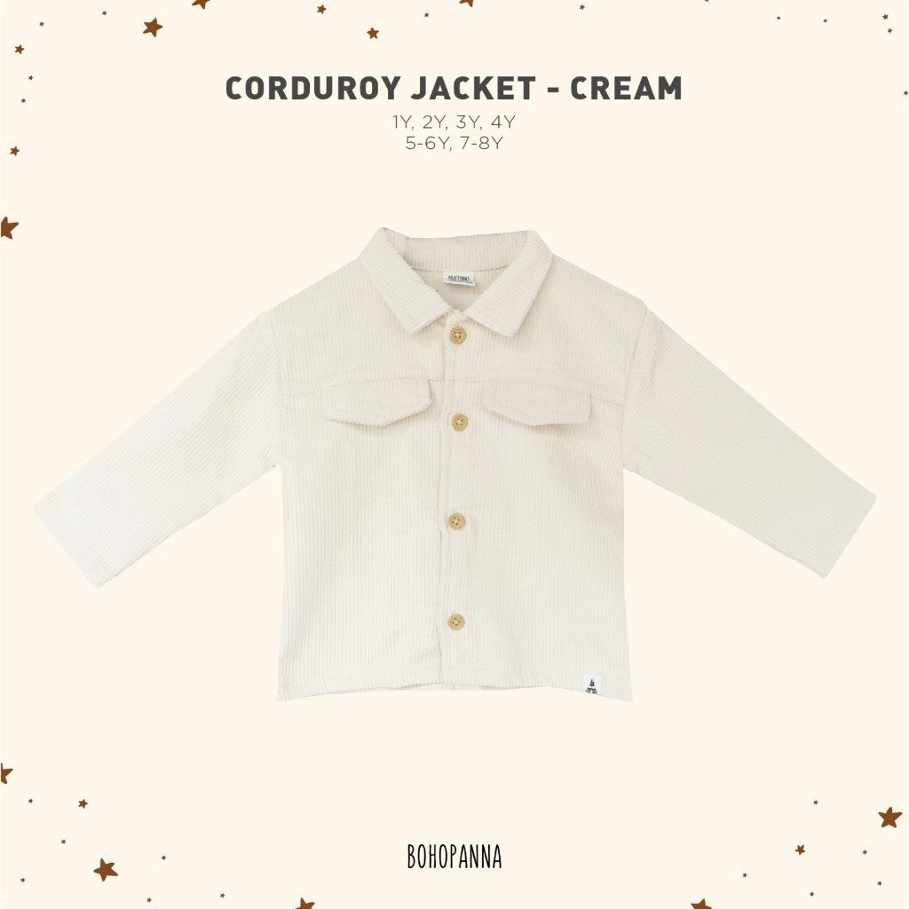 BOHOPANNA - CORDUROY JACKET - Jacket Anak 1-6y