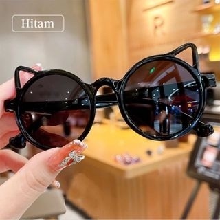 Kyopta Kacamata anak bentuk telinga beruang Kacamata hitam anak import kids sunglasses