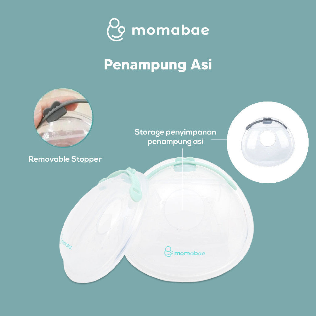 MOMABAE – Breastmilk Shell / Penampung ASI / Penampung ASI Silicon BPA FREE