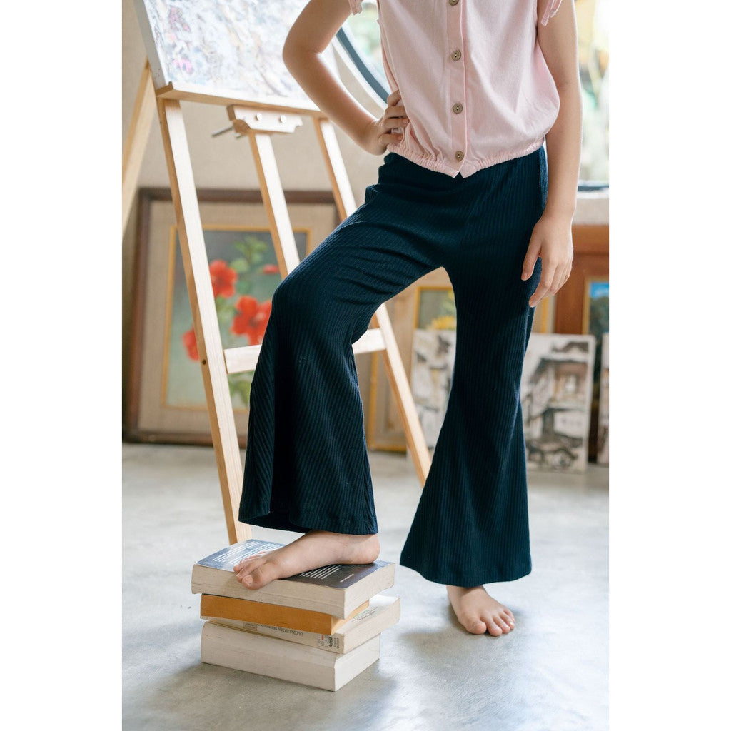 BOHOPANNA - CUTBRAY LEGGING PANTS - MONOCROM - LEGGING RIB - LEGGING - Celana Anak