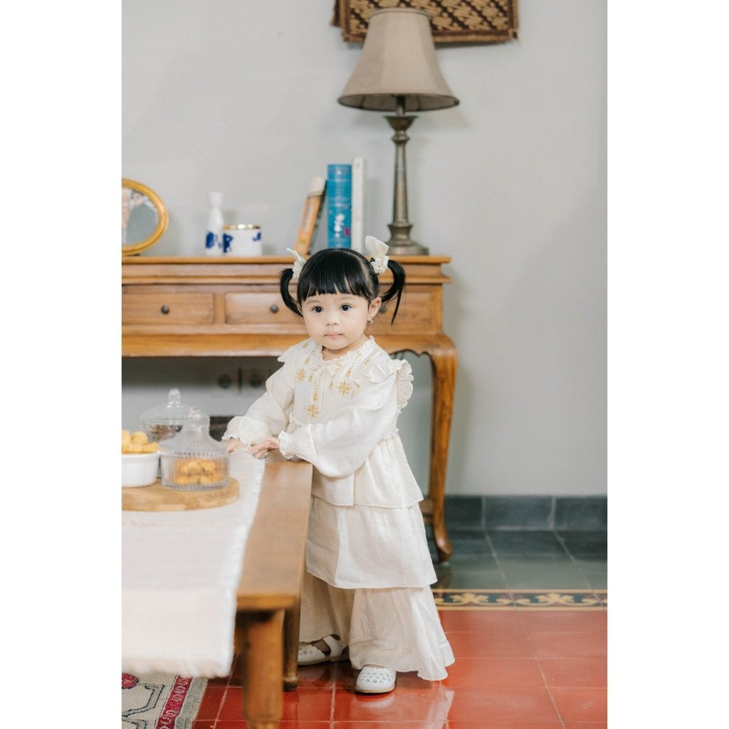 BOHOPANNA - RAYA COLLECTION - ZAHRA DRESS - Dress Muslim Anak - Baju Muslim Anak Perempuan - Dress Anak Perempuan