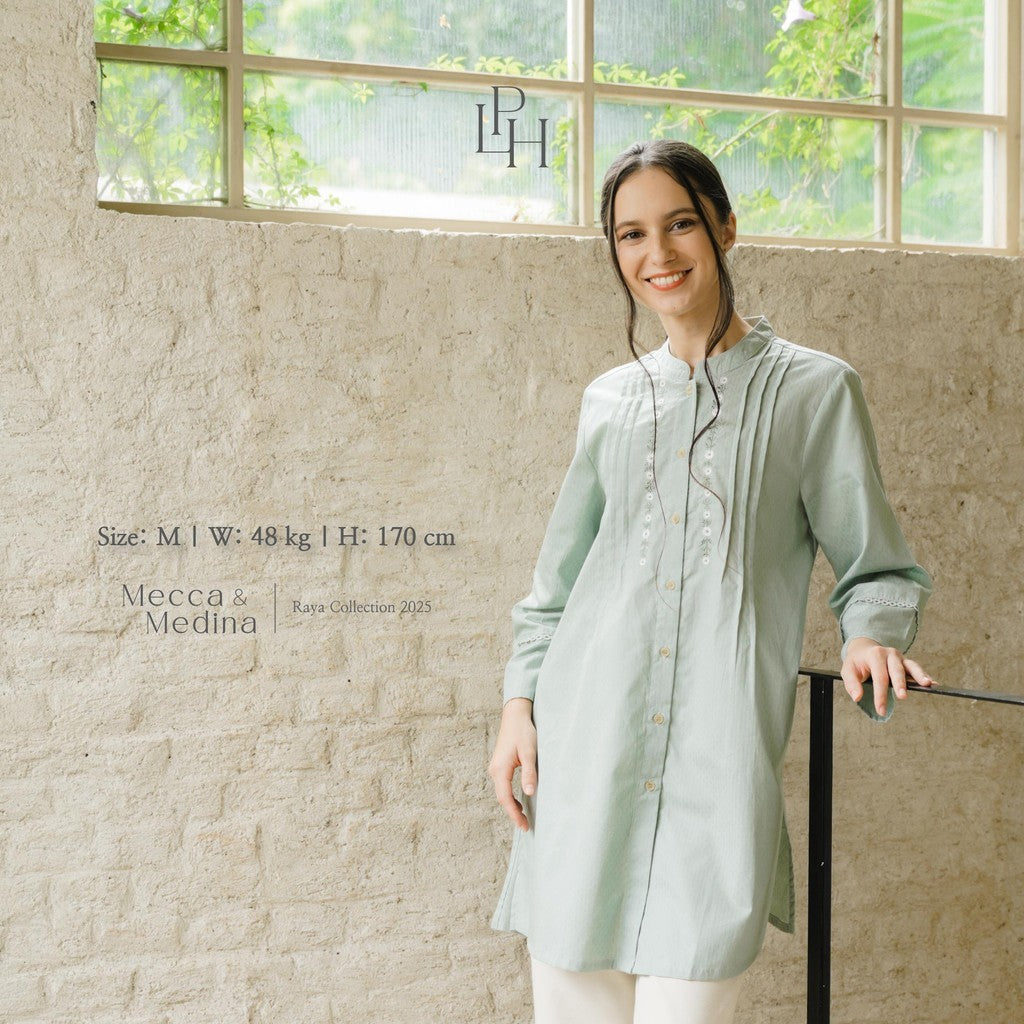 Little Palmerhaus - Baju Lebaran 2025 - Alya Mom Tunic (Baju Tunik Wanita Dewasa)