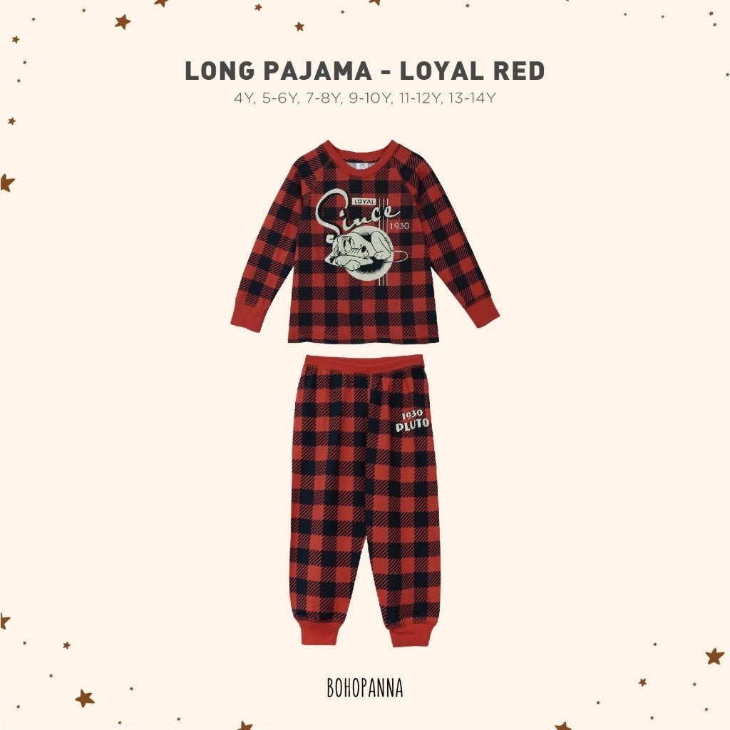 BOHOPANNA - BOHOPANNA X DISNEY - LONG PAJAMA - Setelan Piyama Anak