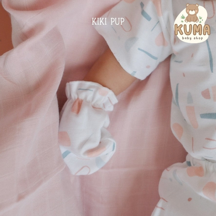 KIKI PUP - Mittens & Socks (Abstract) - Sarung tangan kaki bayi
