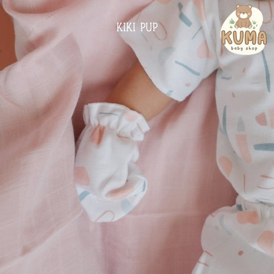 KIKI PUP - Mittens & Socks (Abstract) - Sarung tangan kaki bayi