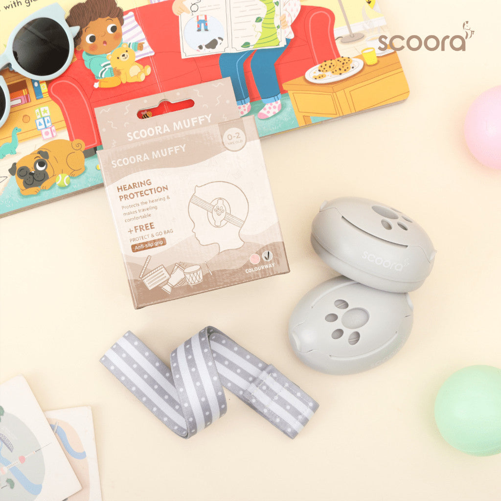 SCOORA Muffy Baby Earmuff Upto 24M Penutup Telinga Pelindung Bayi