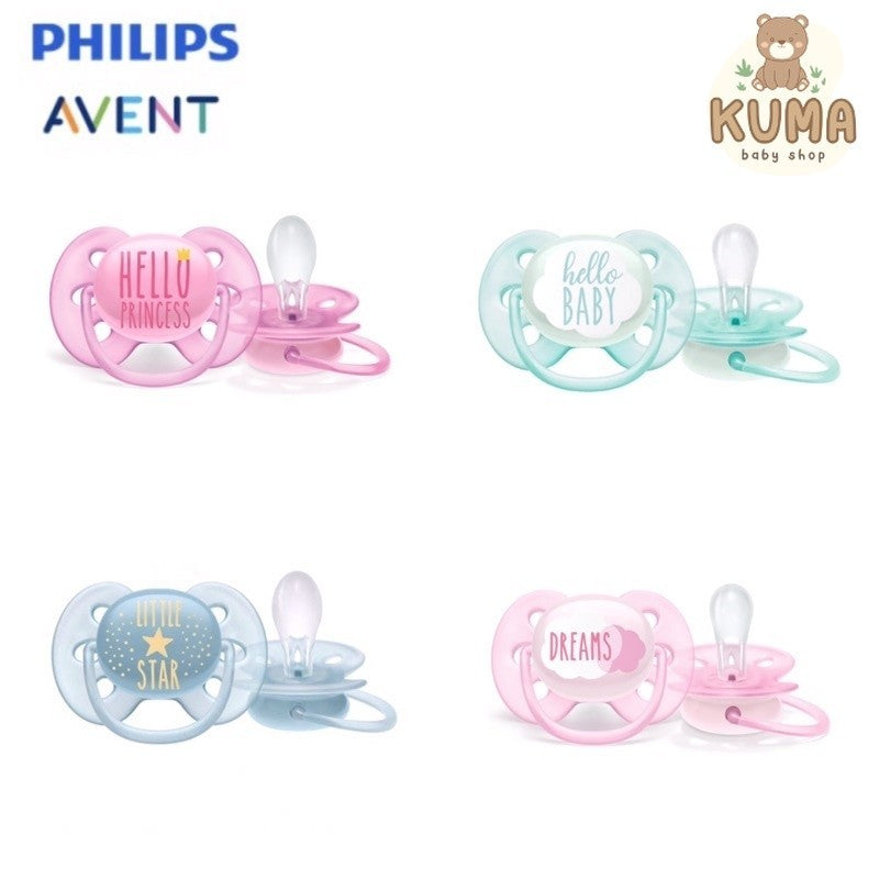 Philips Avent Soother Soft Pacifier Orthodontic - Empeng Bayi