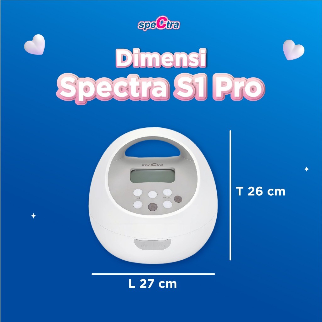 Spectra S1Pro Double Electric Breastpump - Pompa Asi Elektrik Ganda