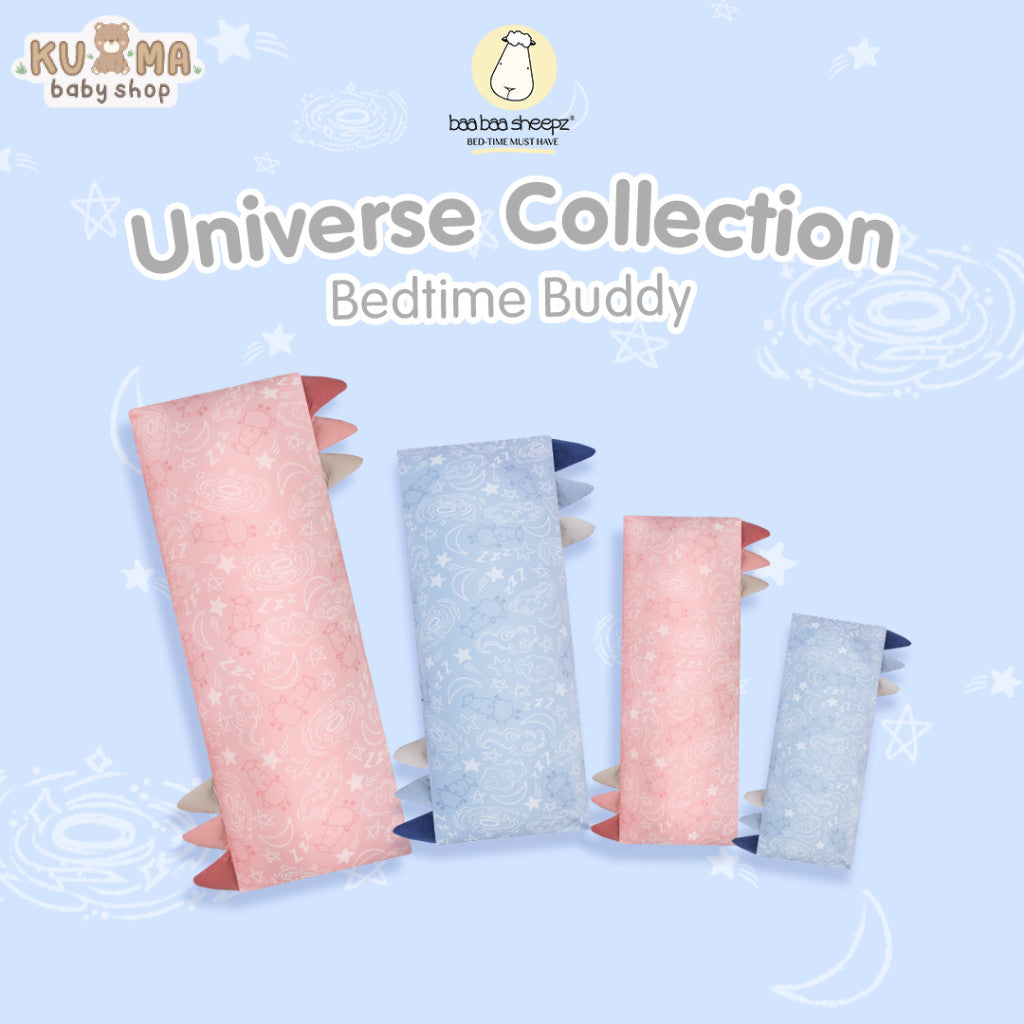Baabaasheepz Bedtime Buddy Baa Baa in the Universe S/M/L/XL/Jumbo Bantal Anak