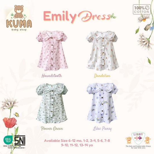 Libby - EMILY Dress 2.0 | Dress Anak Perempuan