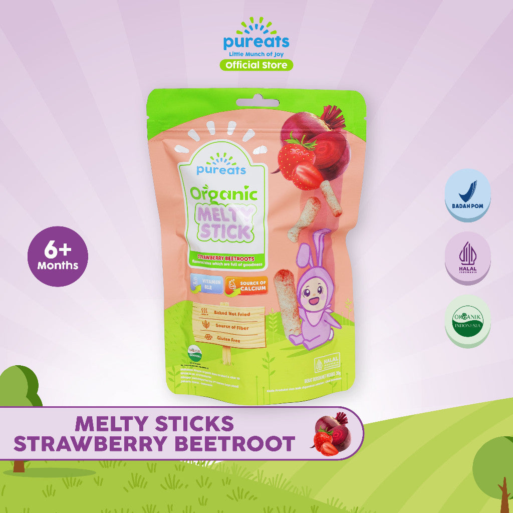 Pureats Melty Stick - Camilan Snack Anak Bayi 6 bulan +