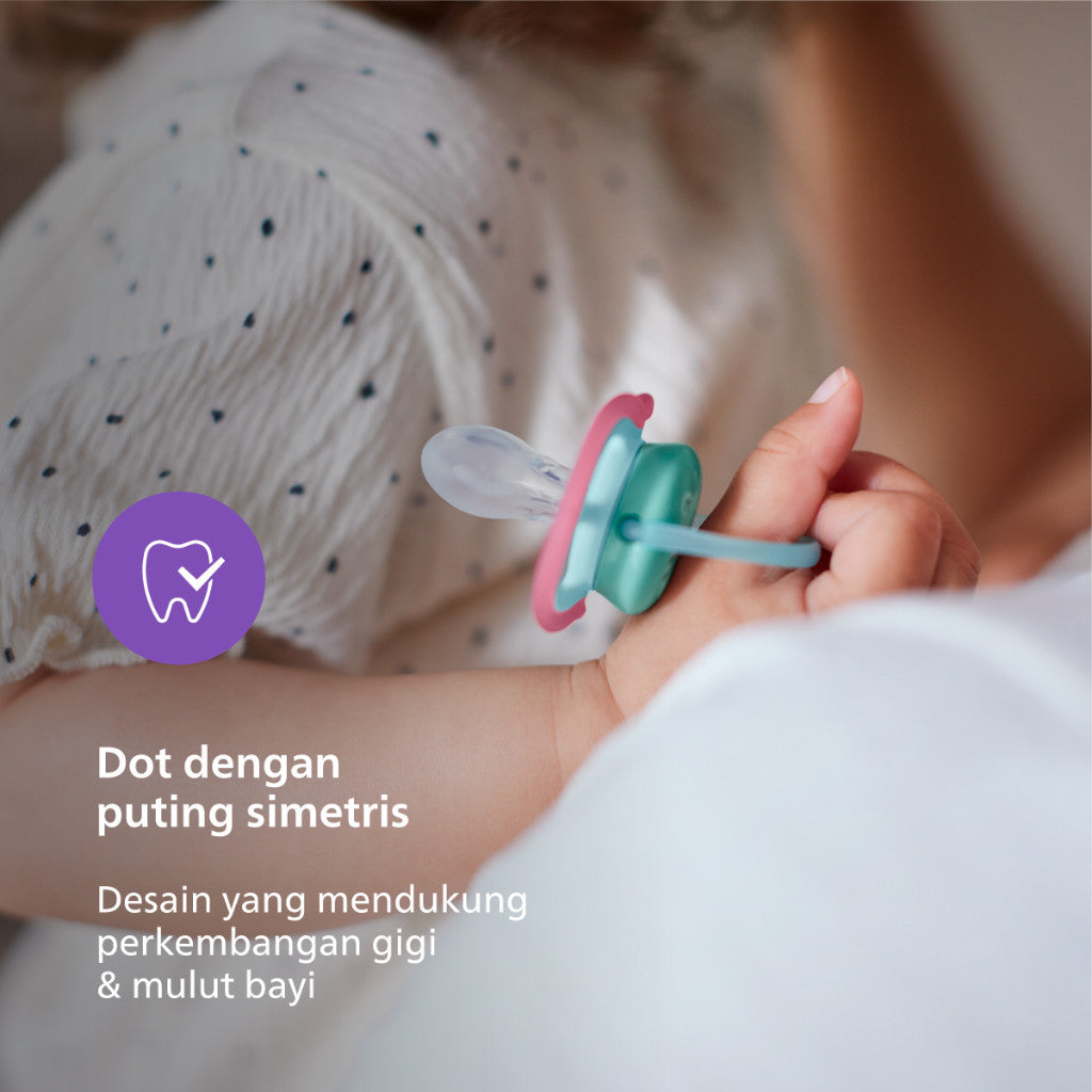 Philips Avent Soother Ultra Air 18m+ SCF349/13 SCF349/10 Pacifer Empeng Dot Bayi