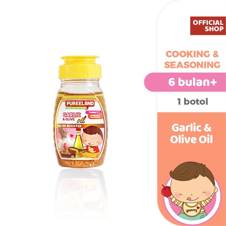 Pureeland Vegetable MPASI Oil Appetite Booster / Minyak Nabati MPASI Bayi / Meningkatkan Nafsu makan bayi / Bumbu MPASI / Bahan MPASI