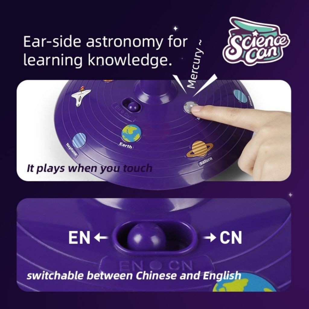 Sciencecan Planetary Projector Mainan Edukasi Anak Tata Surya