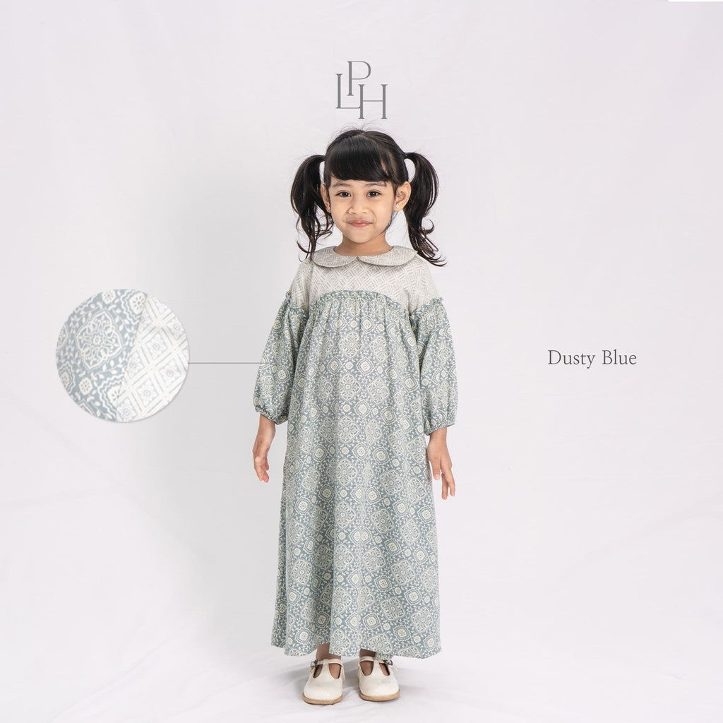 Little Palmerhaus - Baju Lebaran 2025 - Zahra Girl Gamis (Baju Gamis Anak Perempuan Usia 1-6 Tahun)