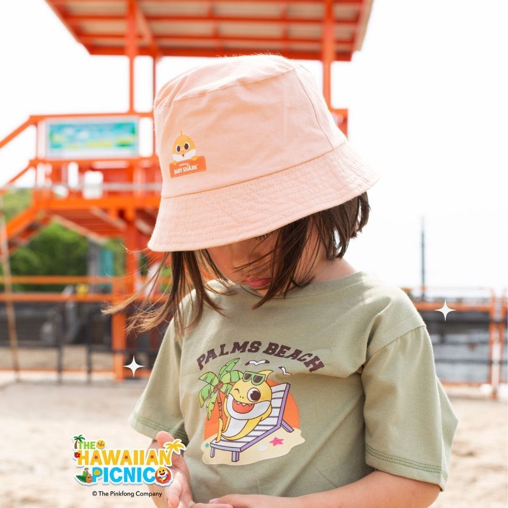 Ardenleon Topi Anak Pinkfong Baby Shark Bucket Hat