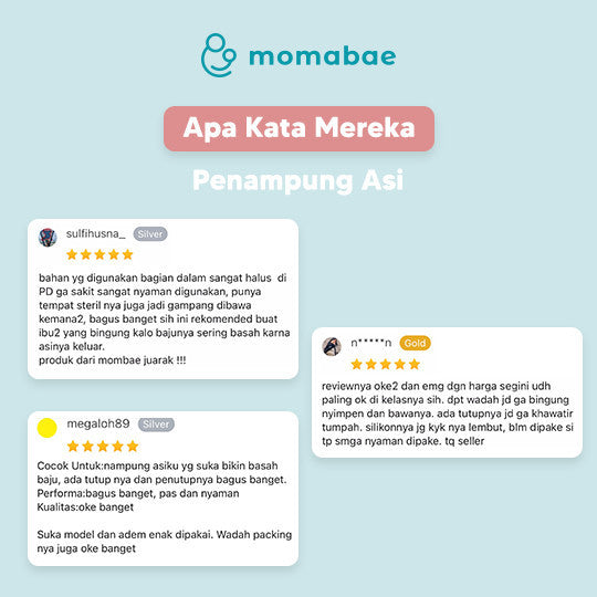 MOMABAE – Breastmilk Shell / Penampung ASI / Penampung ASI Silicon BPA FREE