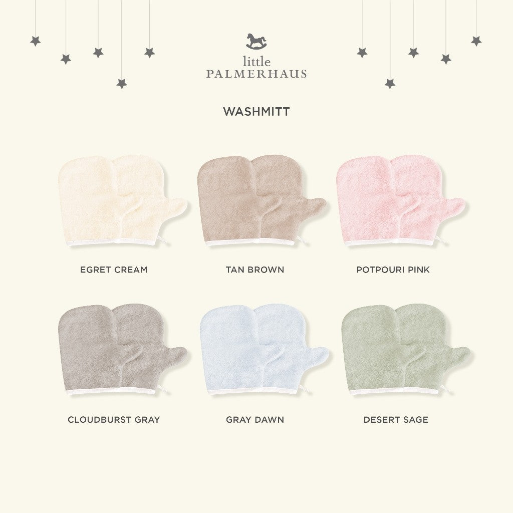 Little Palmerhaus - Bam & Boo BamBoo Washmitt SET OF 2 10.0 (Waslap Bayi)
