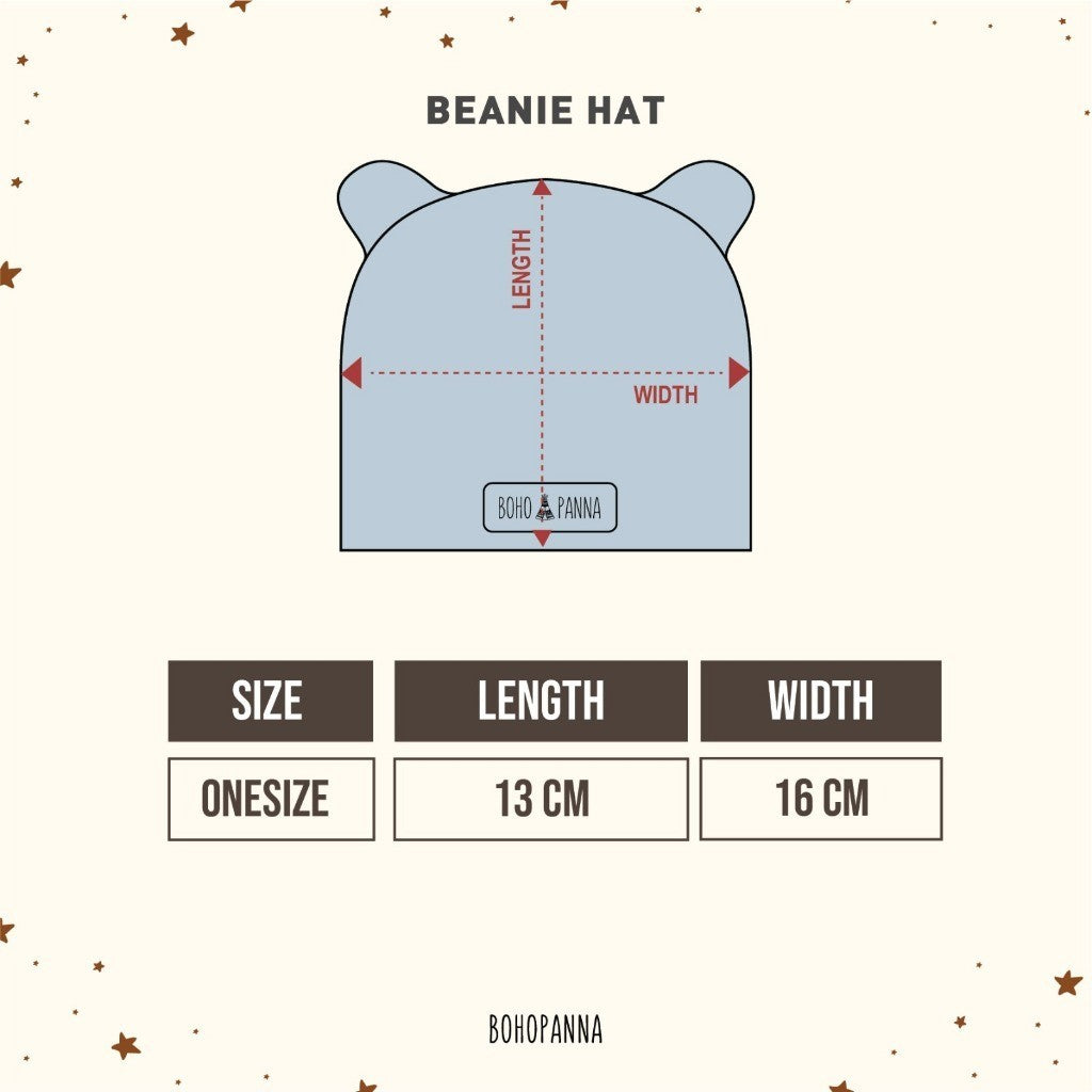 BOHOPANNA - BEANIE HAT - Topi Bayi