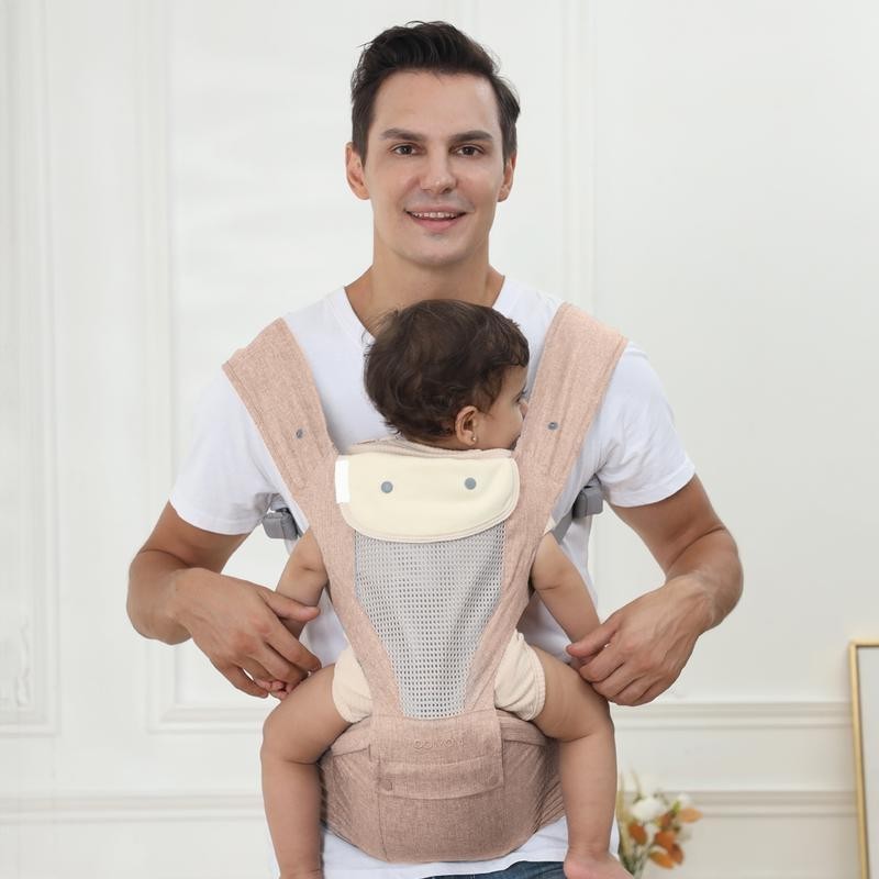 Gendongan Bayi Hipseat Tidak Gerah & Simple - Breathable Hipseat Carrier MOOIMOM