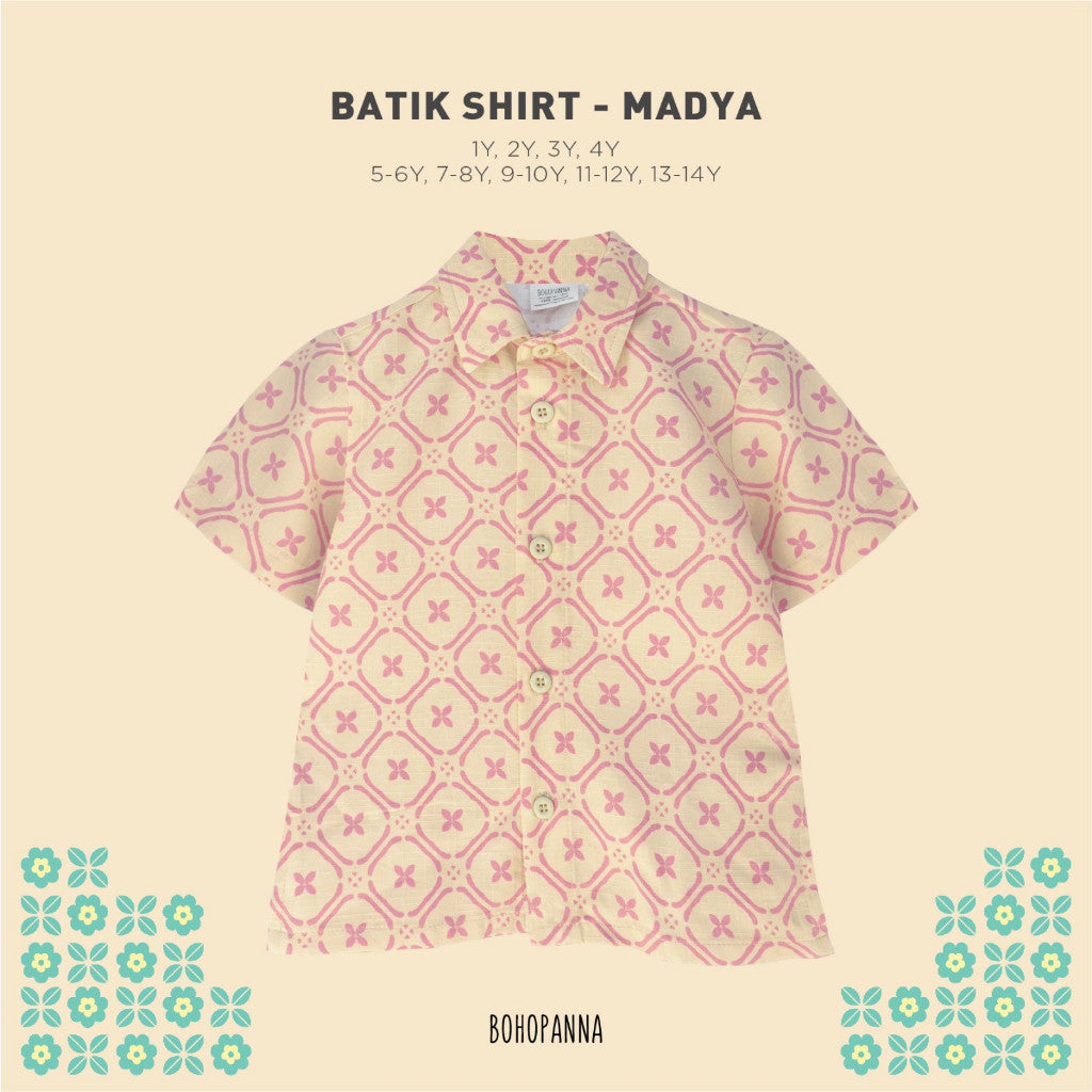 BOHOPANNA - BATIK SHIRT - BATIK - Atasan Batik Anak Laki-Laki