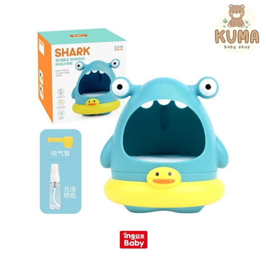Ingbaby Shark Bubble Splash Water Bath Toys Mainan Mandi Anak Sabun Bubble