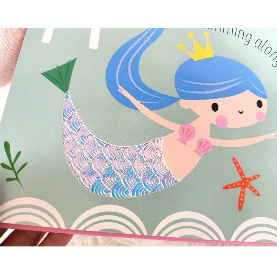 [Make Believe] Busy Bees - U Is For Unicorn Board book (A Touch-and-Feel Alphabet Book!)