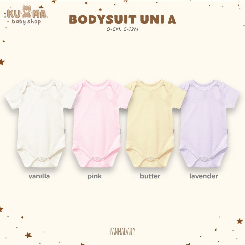 BOHOPANNA - PANNADAILY - BODYSUIT UNISEX - Jumper Bayi Uni A