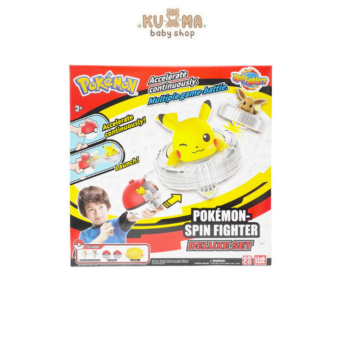 Emco Mainan Gasing Pokemon Spin Fighter Deluxe Set
