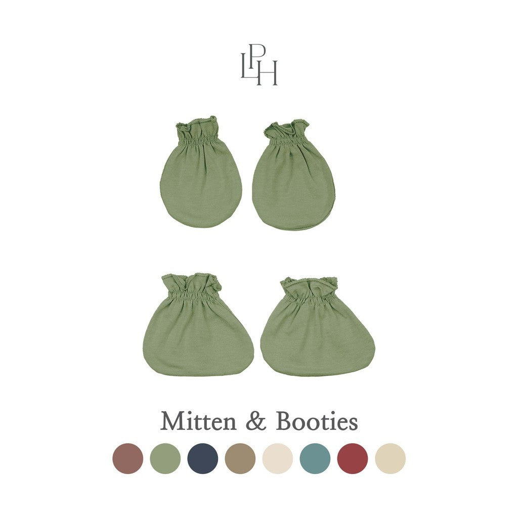 Little Palmerhaus - Cotton Mitten & Booties (Sarung Tangan dan Sarung Kaki Bayi)