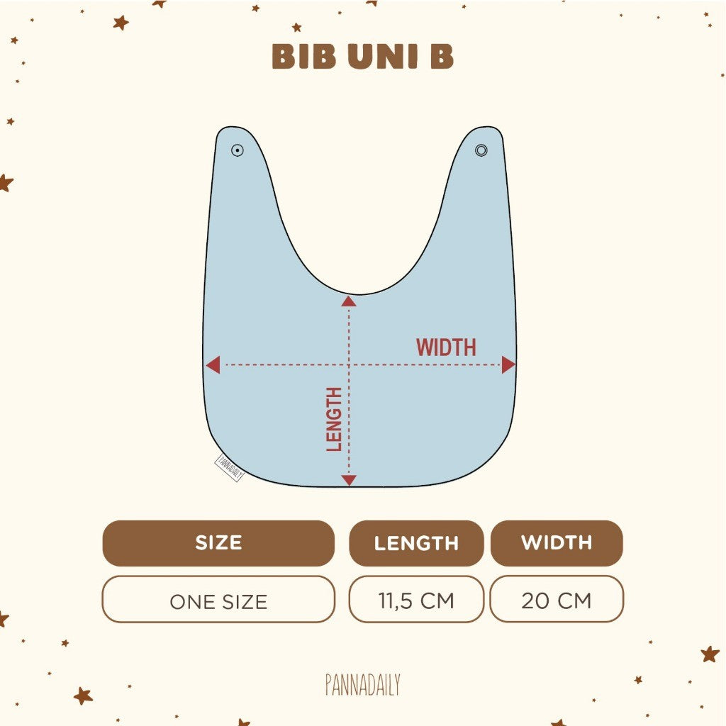 BOHOPANNA - PANNADAILY - BIB UNISEX - Slabber Bayi B