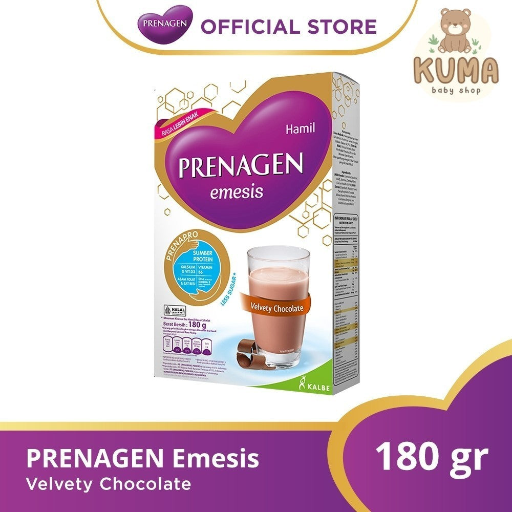 PRENAGEN EMESIS CHOCO 180 gr Susu Ibu Hamil 0-3 bulan