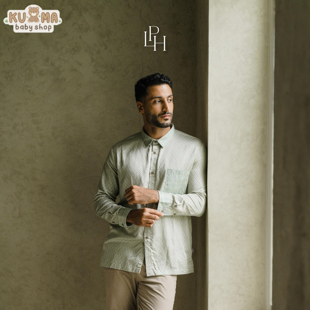 Little Palmerhaus - Baju Lebaran 2025 - Arshad Dad Shirt (Baju Koko Pria Dewasa)