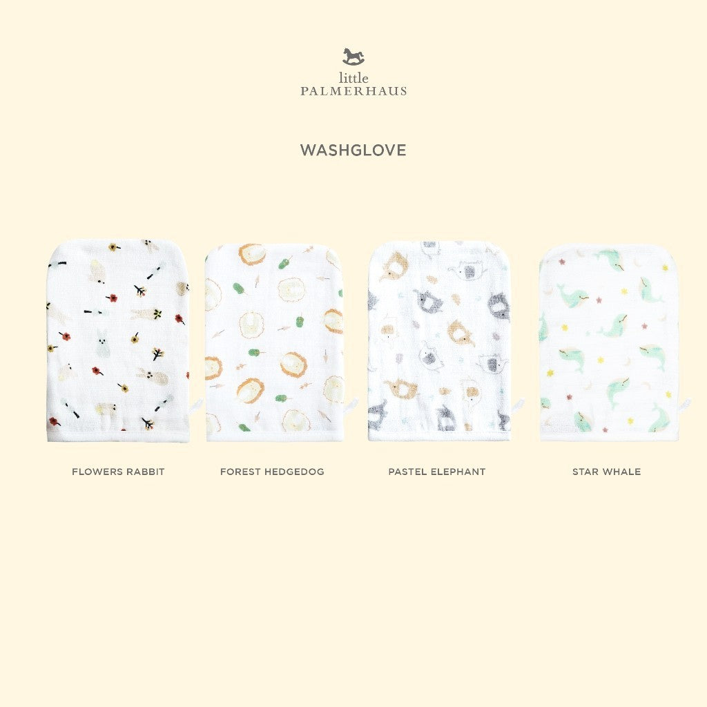 Little Palmerhaus - Washglove 1.0 Set of 2 (Waslap Bayi Isi 2)