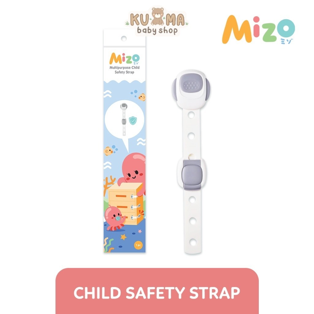 MIZO Multipurpose Child Safety Strap Pengaman Multifungi Laci Lemari